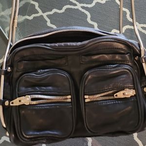 Alexander Wang chain strap cross body Leath